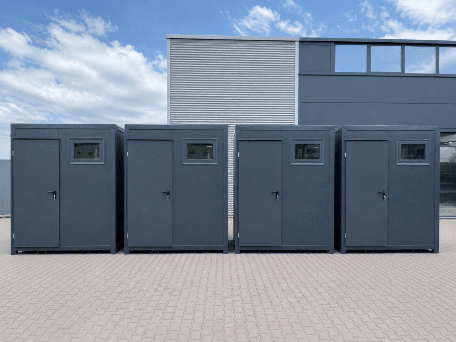 Beispiel für einen Duschcontainer